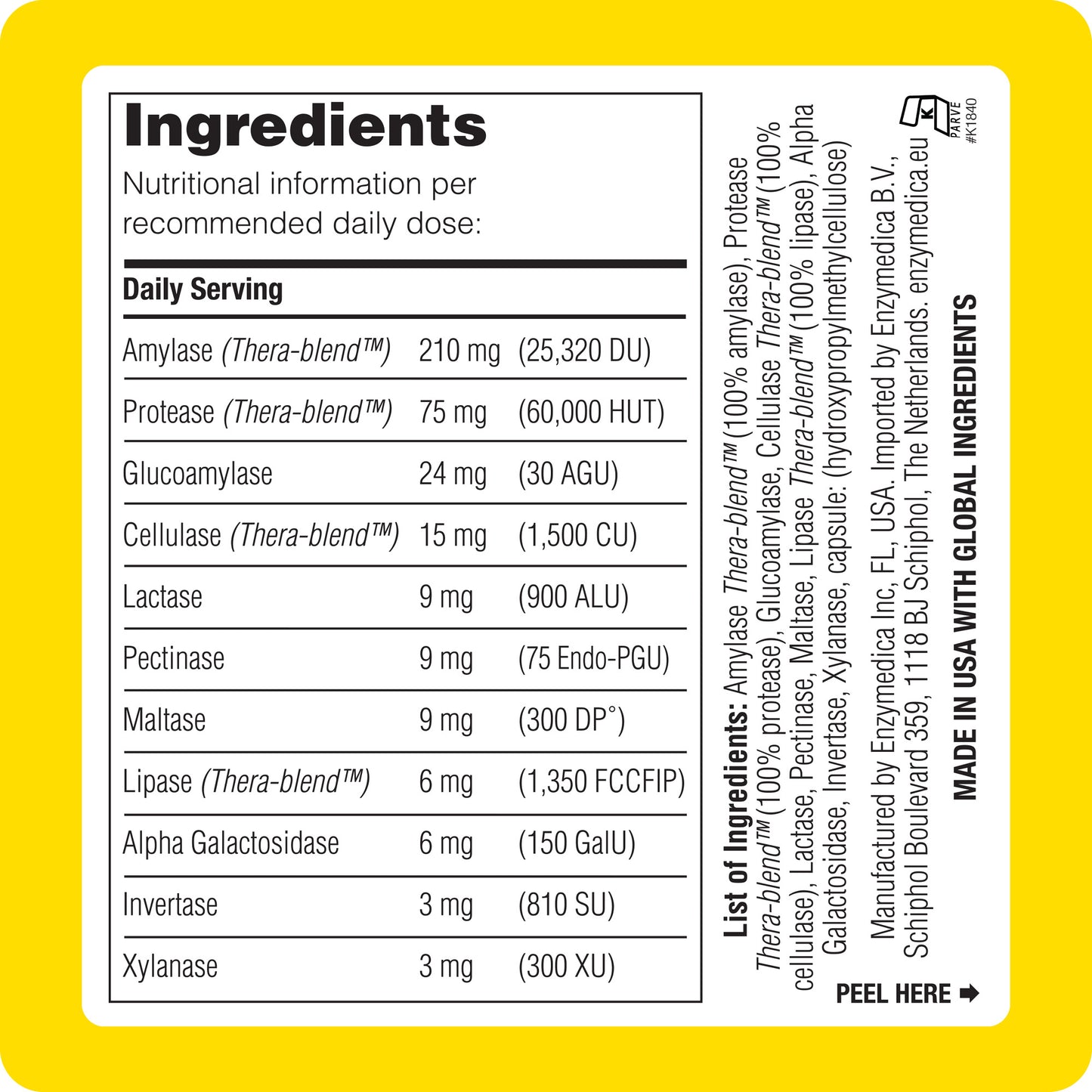 Digest Basic™, 180 Count