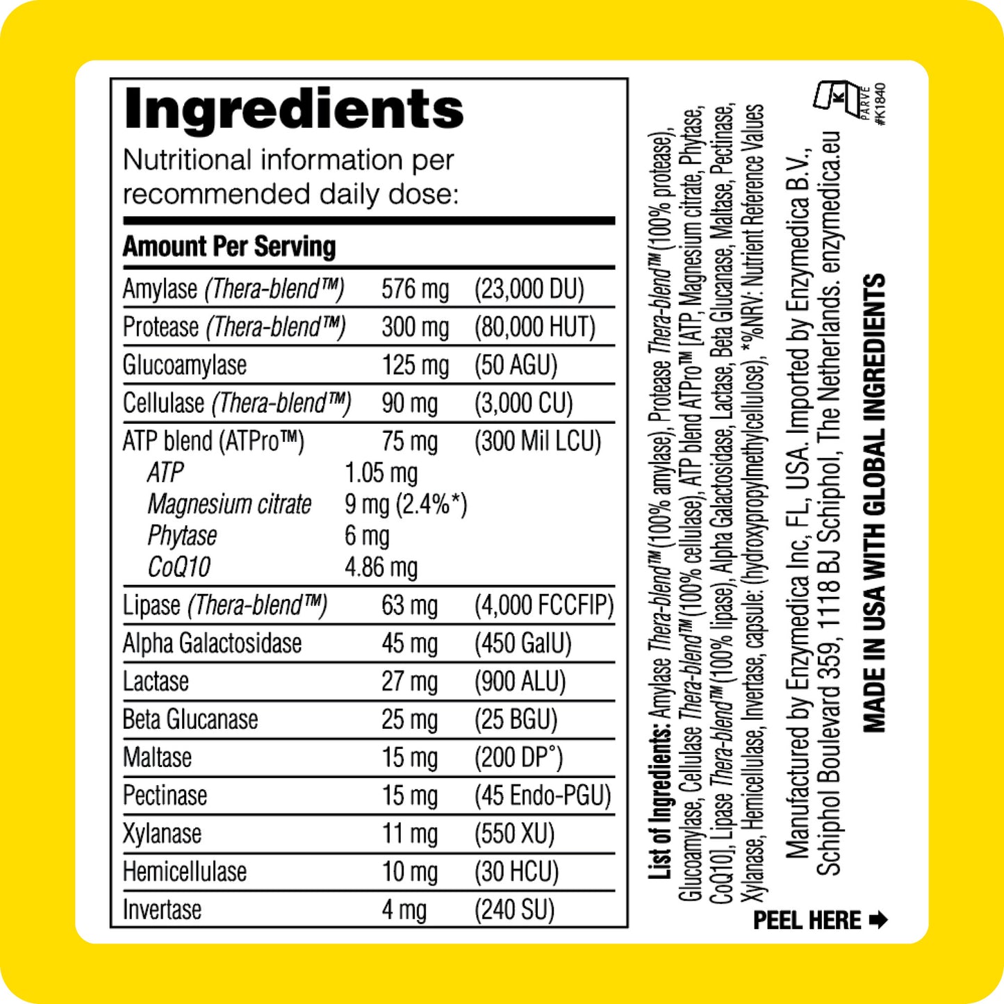 Digest Gold™, 180 Count
